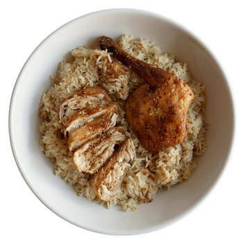 Demi poulet